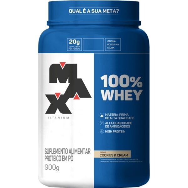 100% WHEY (900G) - Cookies and Cream