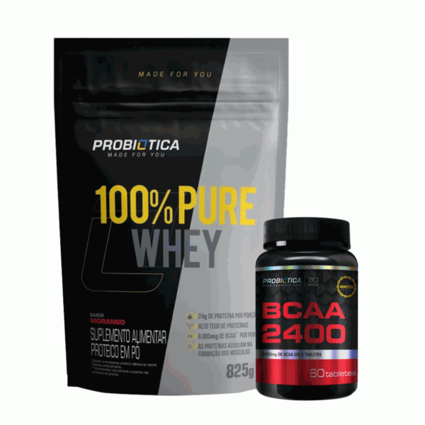 KIT WHEY + BCAA